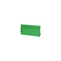 Variante vert - Trousse à stylo personnalisable Trubin avec logo en polyester recyclé