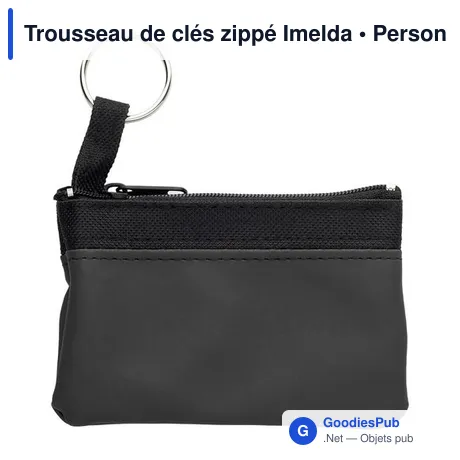 Trousseau de clés zippé Imelda