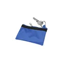 Variante bleu cobalt - Trousseau de clés zippé personnalisable avec logo - Sheridan