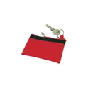 Variante rouge - Trousseau de clés zippé personnalisable avec logo - Sheridan