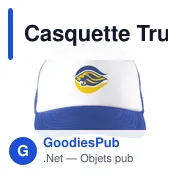 Casquette Trucker personnalisable avec logo - Rouge - Miniature 5
