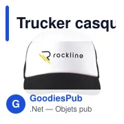 Casquette Trucker personnalisable avec logo - Rouge - Miniature 7