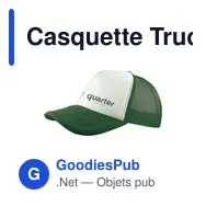 Casquette Trucker personnalisable avec logo - Rouge - Miniature 10