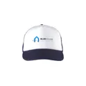 Variante bleu marine - Casquette Trucker personnalisable avec logo - Rouge