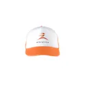 Variante orange - Casquette Trucker personnalisable avec logo - Rouge
