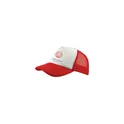 Variante rouge - Casquette Trucker personnalisable avec logo - Rouge