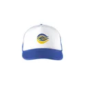 Variante bleu cobalt - Casquette Trucker personnalisable avec logo - Rouge