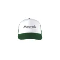 Variante vert - Casquette Trucker personnalisable avec logo - Rouge
