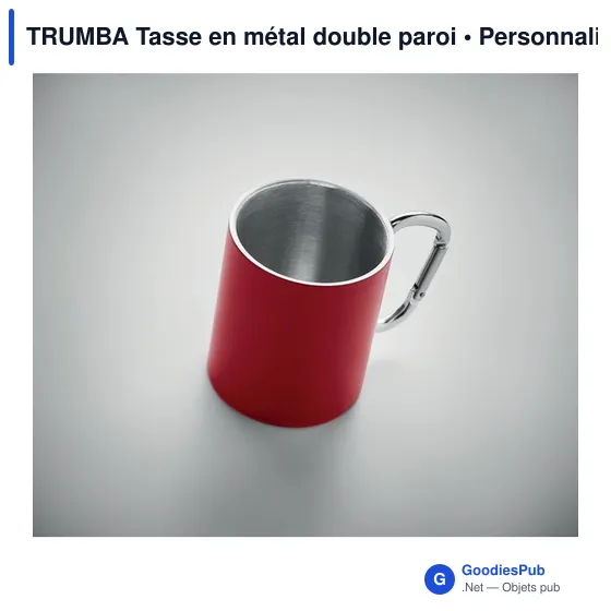 TRUMBA Tasse en métal double paroi - Image 2