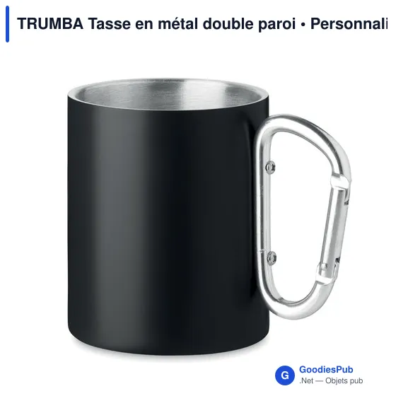 TRUMBA Tasse en métal double paroi - Image 4