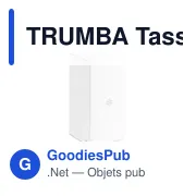 TRUMBA Tasse en métal double paroi - Miniature 6