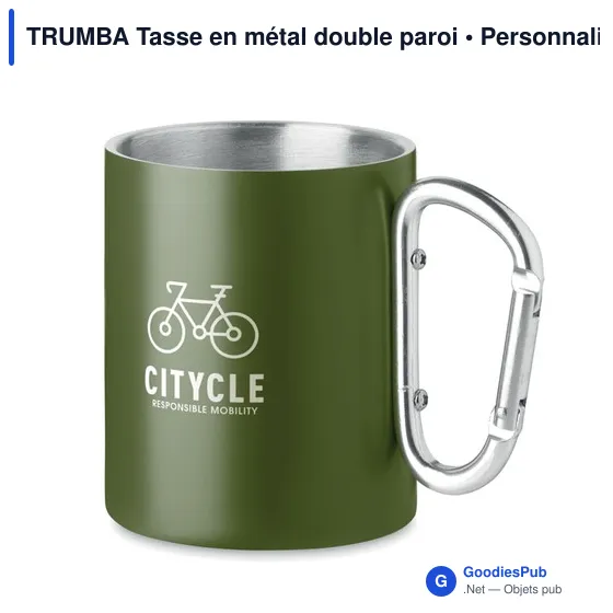 TRUMBA Tasse en métal double paroi - Image 8