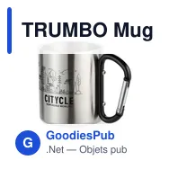 TRUMBO Mug acier et anse mousqueton. - Miniature 11