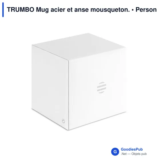 TRUMBO Mug acier et anse mousqueton. - Image 4