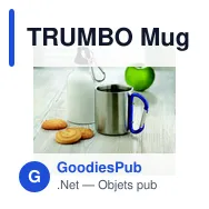 TRUMBO Mug acier et anse mousqueton. - Miniature 8