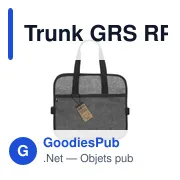 Organisateur de coffre personnalisable avec logo - Trunk GRS RPET - Miniature 5