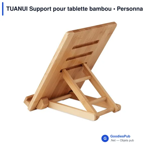 TUANUI Support pour tablette bambou - Image 2
