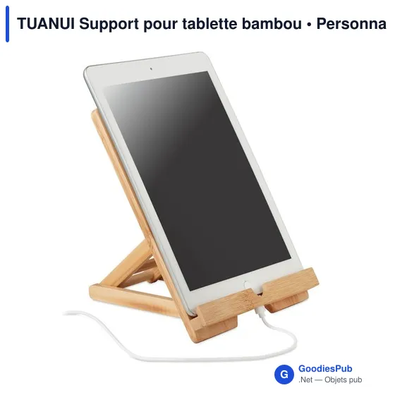 TUANUI Support pour tablette bambou - Image 3