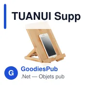 TUANUI Support pour tablette bambou - Miniature 4
