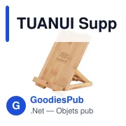 TUANUI Support pour tablette bambou - Miniature 5