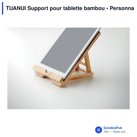 TUANUI Support pour tablette bambou - Image 7
