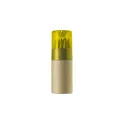 Variante jaune - Tube cartonné de 12 crayons Terrence
