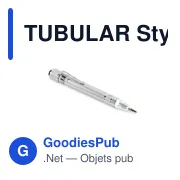 TUBULAR Stylo multi-outils recyclé - Miniature 2