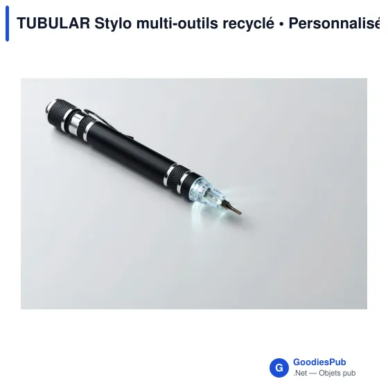 TUBULAR Stylo multi-outils recyclé - Image 12