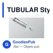 TUBULAR Stylo multi-outils recyclé - Miniature 5