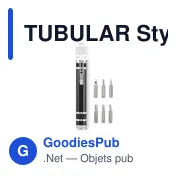 TUBULAR Stylo multi-outils recyclé - Miniature 6
