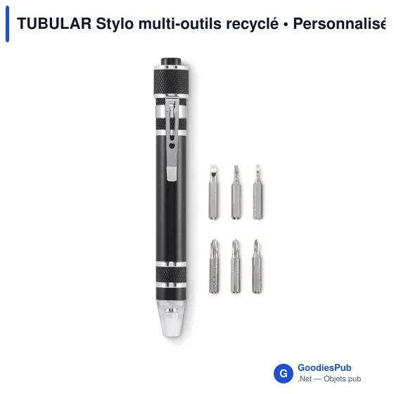 TUBULAR Stylo multi-outils recyclé - Image 6