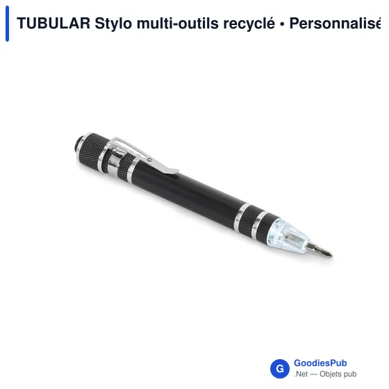 TUBULAR Stylo multi-outils recyclé - Image 7