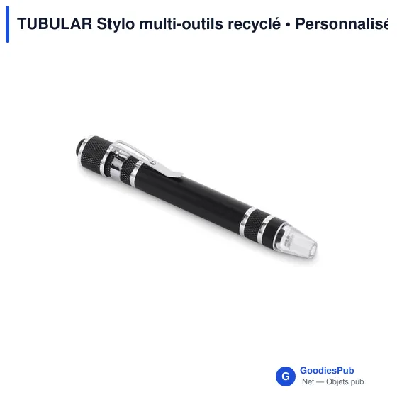TUBULAR Stylo multi-outils recyclé - Image 8