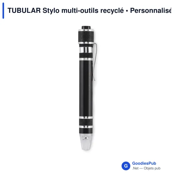 TUBULAR Stylo multi-outils recyclé - Image 9