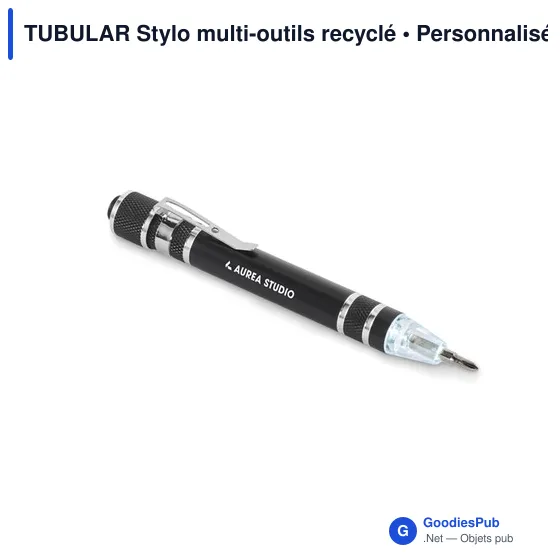 TUBULAR Stylo multi-outils recyclé - Image 10