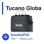 Sacoche ordinateur personnalisable Tucano Global 2 avec logo - Miniature 2