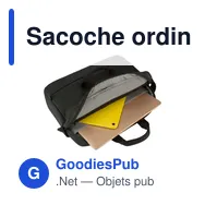 Sacoche ordinateur personnalisable Tucano Global 2 avec logo - Miniature 12