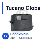 Sacoche ordinateur personnalisable Tucano Global 2 avec logo - Miniature 4