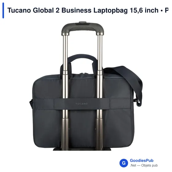 Sacoche ordinateur personnalisable Tucano Global 2 avec logo - Image 7