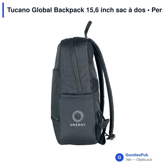 Stylo personnalisé avec logo entreprise plastique recyclé noir - Image 3