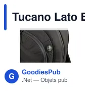 Sac à dos personnalisable Tucano Lato 17 pouces avec logo - Miniature 8
