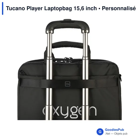 Sacoche ordinateur personnalisable Tucano Player pour logo - Image 9