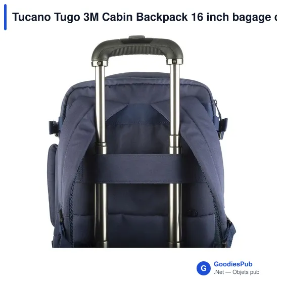 Sac à dos cabine personnalisable Tucano Tugo 3M avec logo - Image 10