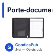 Porte-documents A5 personnalisable TucsonChief avec logo - Miniature 5