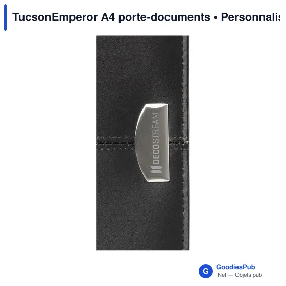Porte-documents A4 personnalisable TucsonEmperor avec logo - Image 1