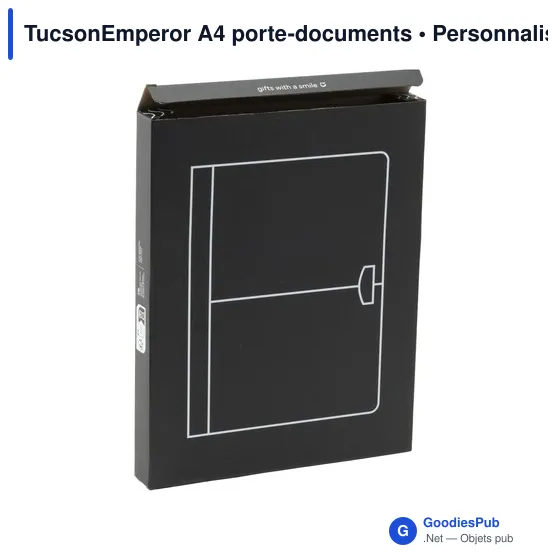Porte-documents A4 personnalisable TucsonEmperor avec logo - Image 3