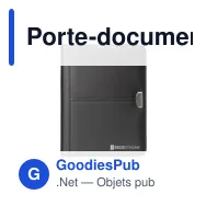 Porte-documents A4 personnalisable TucsonEmperor avec logo - Miniature 6