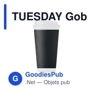 TUESDAY Gobelet double paroi 450 ml - Miniature 11