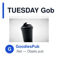 TUESDAY Gobelet double paroi 450 ml - Miniature 12