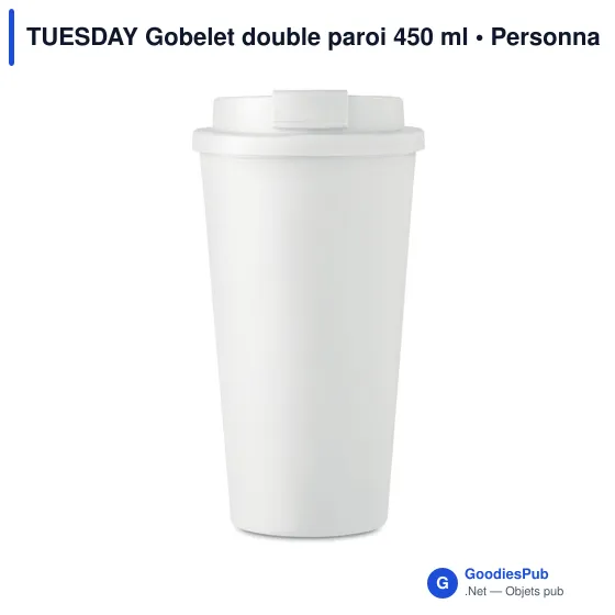 TUESDAY Gobelet double paroi 450 ml - Image 4